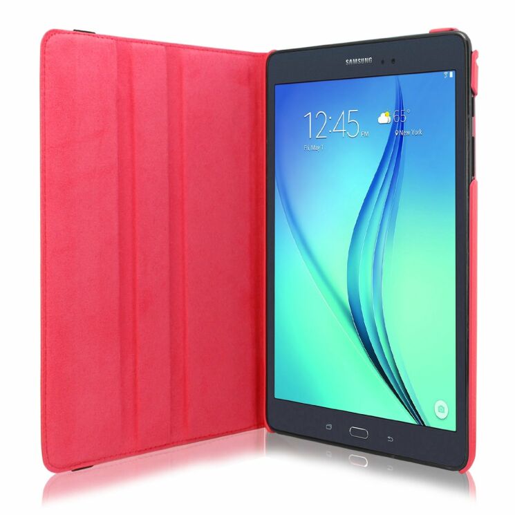 Вращающийся чехол Deexe Rotation для Samsung Galaxy Tab A 8.0 (T350/351) - Red: фото 2 из 9