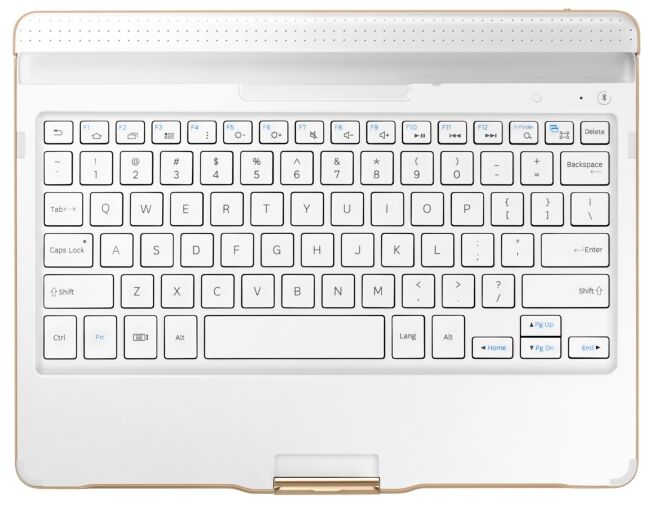Чехол-клавиатура для Samsung Galaxy Tab S 10.5 EJ-CT800RAEGRU - White: фото 2 из 19