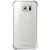 Захисна накладка Clear Cover для Samsung S6 EDGE (G925) EF-QG925BBEGRU - Silver: фото 1 з 3