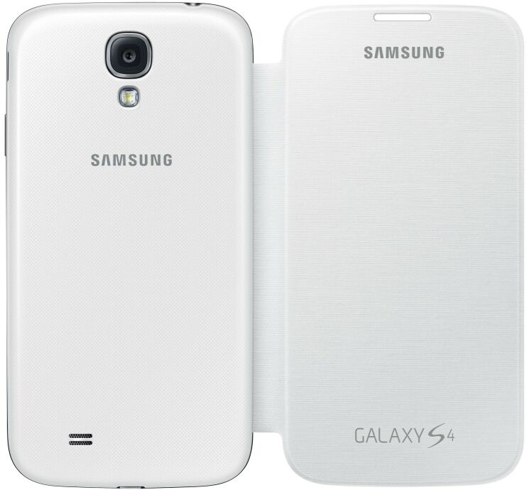 Чохол Flip Сover для Samsung Galaxy S4 (i9500) - White: фото 2 з 5