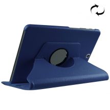 Чохол Deexe Rotation для Samsung Galaxy Tab S2 9.7 (T810/815) - Dark Blue: фото 1 з 7