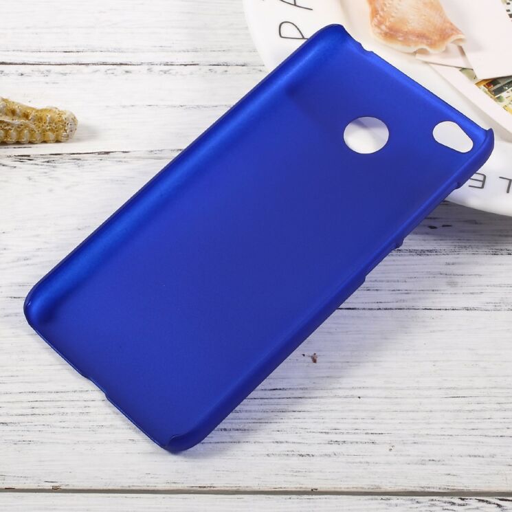 Пластиковий чохол Deexe Hard Shell для Xiaomi Redmi 4X - Dark Blue: фото 2 з 3