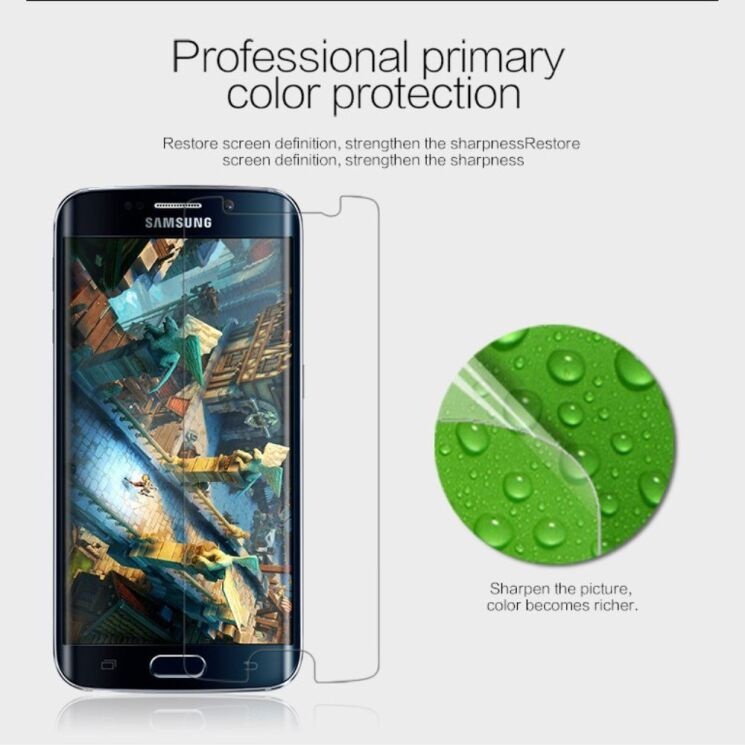 Защитная пленка Nillkin Super Clear для Samsung Galaxy S6 edge (G925): фото 3 из 6
