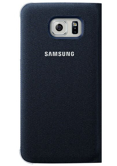 Чехол Flip Wallet Fabric для Samsung S6 (G920) EF-WG920BBEGRU - Black: фото 2 из 4