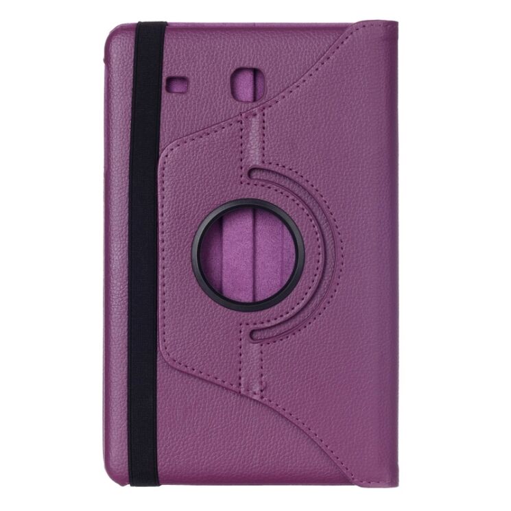 Вращающийся чехол Deexe Rotation для Samsung Galaxy Tab E 9.6 (T560/561) - Purple: фото 3 из 5