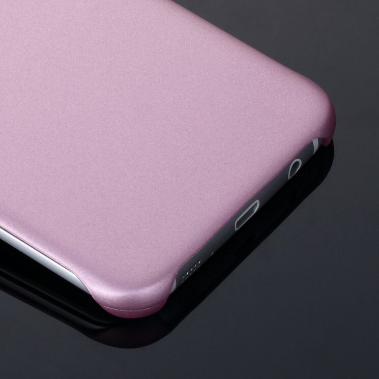 Пластиковый чехол X-LEVEL Slim для Samsung Galaxy S7 edge (G935) - Rose Gold: фото 5 из 9