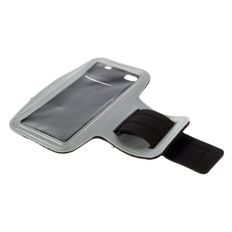 Чехол на руку UniCase Run&Fitness Armband L для смартфонов шириной до 86 мм - Grey: фото 5 из 9