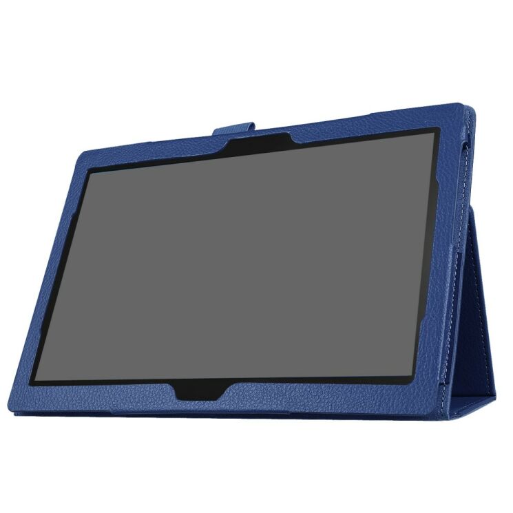 Чехол UniCase Book Type для Lenovo Tab 4 10 (TB-X304) / Tab 4 10 Plus (TB-X704) - Dark Blue: фото 7 из 8