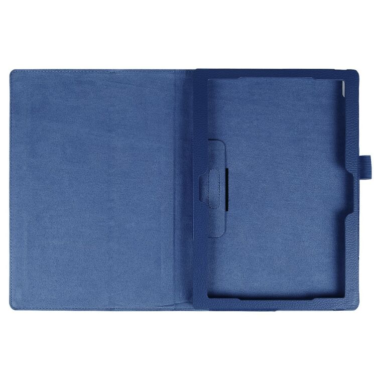 Чохол UniCase Book Type для Lenovo Tab 4 10 (TB-X304) / Tab 4 10 Plus (TB-X704) - Dark Blue: фото 5 з 8