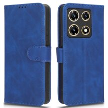 Чохол Deexe Classic Wallet для Infinix Note 30 Pro - Blue: фото 1 з 7