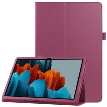 Чохол Deexe Folder Style для Samsung Galaxy Tab S7 Plus (T970/975) / S8 Plus (T800/806) - Purple: фото 1 з 7