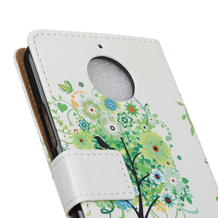 Чехол-книжка Deexe Color Book для Motorola Moto E4 Plus - Summer Tree: фото 3 из 7