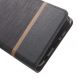 Чехол-книжка Deexe Lines Texture для Huawei P10 Plus - Black (114201B). Фото 6 из 8
