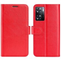 Чехол-книжка Deexe Wallet Style для OPPO A57s / OnePlus Nord N20 SE - Red: фото 1 из 7