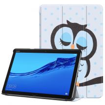 Чохол UniCase Life Style для Huawei MediaPad M5 Lite 10 - Owl: фото 1 з 9