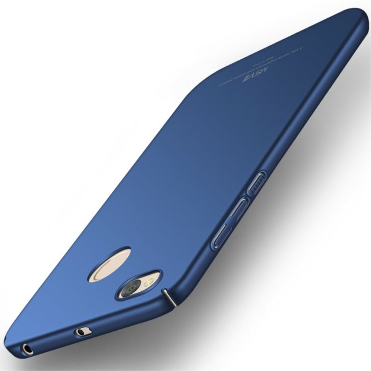 Пластиковий чохол MSVII Hard Case для Xiaomi Redmi 4X - Blue: фото 1 з 10