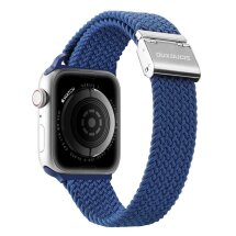 Ремінець DUX DUCIS Braided Nylon Strap для Apple Watch 38 / 40 / SE 40 / 41 mm - Blue: фото 1 з 9