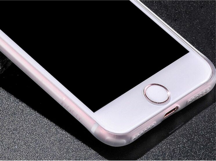 Силиконовый чехол HOCO Matte TPU для iPhone 7 / iPhone 8 - Transparent: фото 6 из 6