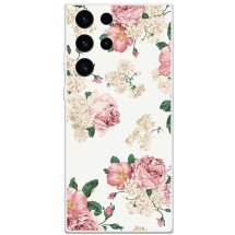 Силіконовий (TPU) чохол Deexe Life Style для Samsung Galaxy S23 Ultra (S918) - Flowers: фото 1 з 2