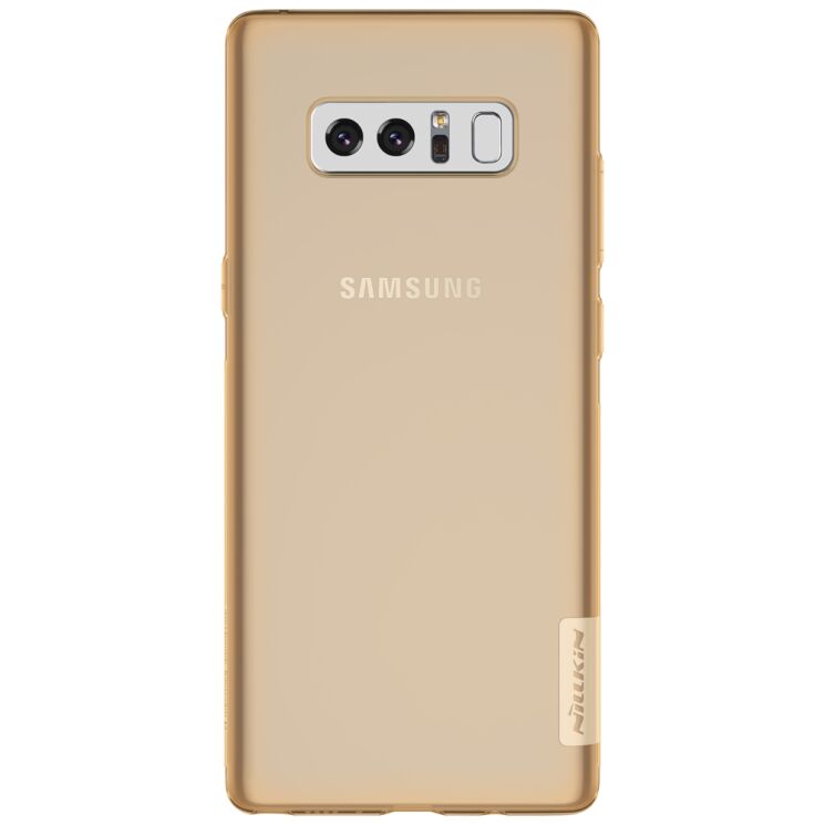 Силиконовый (TPU) чехол NILLKIN Nature для Samsung Galaxy Note 8 (N950) - Brown: фото 5 из 14
