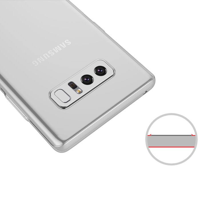 Силіконовий (TPU) чохол NILLKIN Nature для Samsung Galaxy Note 8 (N950) - Brown: фото 11 з 14