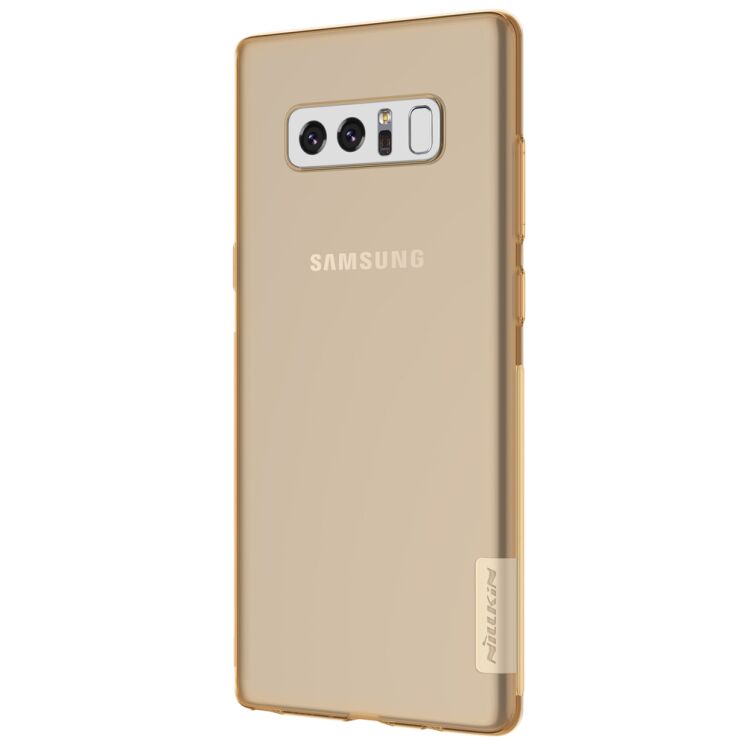 Силіконовий (TPU) чохол NILLKIN Nature для Samsung Galaxy Note 8 (N950) - Brown: фото 3 з 14