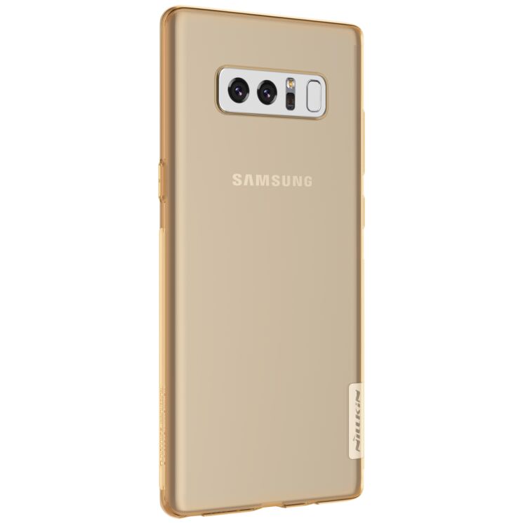 Силіконовий (TPU) чохол NILLKIN Nature для Samsung Galaxy Note 8 (N950) - Brown: фото 2 з 14