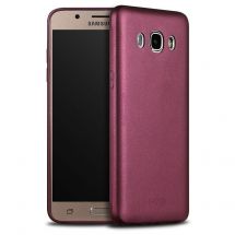 Силіконовий (TPU) чохол X-LEVEL Matte для Samsung Galaxy J7 2016 (J710) - Wine Red: фото 1 з 6