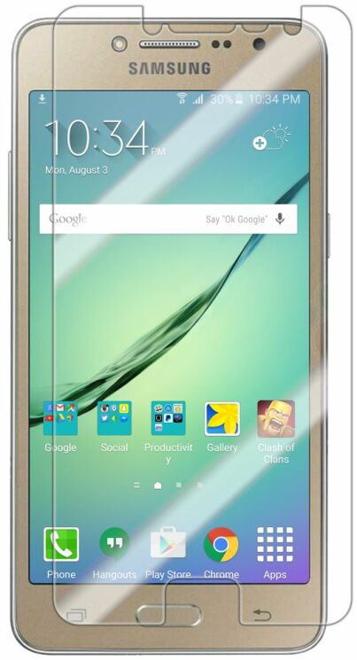 Захисна плівка Deexe Clear для Samsung Galaxy J2 Prime (G532): фото 1 з 1