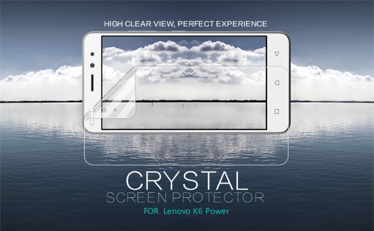 Защитная пленка NILLKIN Crystal для Lenovo K6 Power: фото 1 из 5