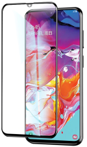 Защитное стекло Deexe 5D Full Glue для Samsung Galaxy A20s (A207) - Black: фото 1 из 1