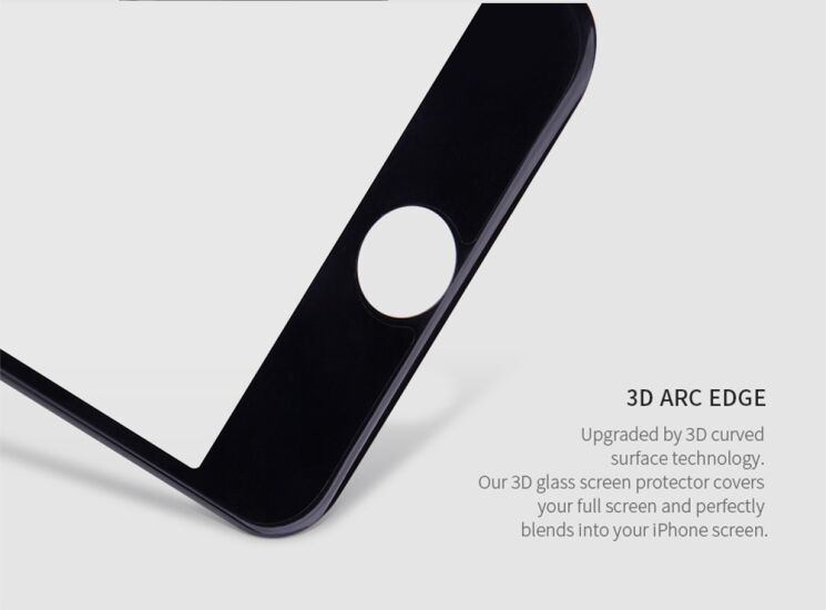 Защитное стекло NILLKIN Amazing AP+PRO для iPhone 7 Plus / iPhone 8 Plus - Black: фото 11 из 22