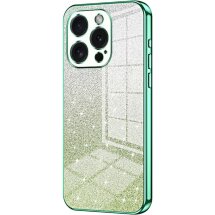 Захисний чохол Deexe Sparkles Cover для Apple iPhone 15 Pro - Green: фото 1 з 7
