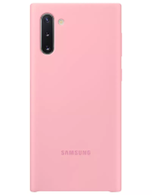 Защитный чехол Silicone Cover для Samsung Galaxy Note 10 (N970) EF-PN970TPEGRU - Pink: фото 1 из 5