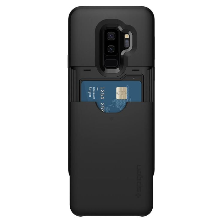 Защитный чехол Spigen SGP Slim Armor CS для Samsung Galaxy S9+ (G965) - Black: фото 5 из 18