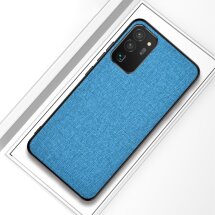 Захисний чохол UniCase Cloth Texture для Samsung Galaxy S20 FE (G780) - Baby Blue: фото 1 з 7