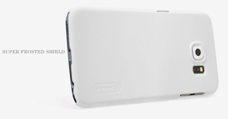 Пластиковая накладка NILLKIN Frosted Shield для Samsung Galaxy S6 (G920) - Gold: фото 10 з 17