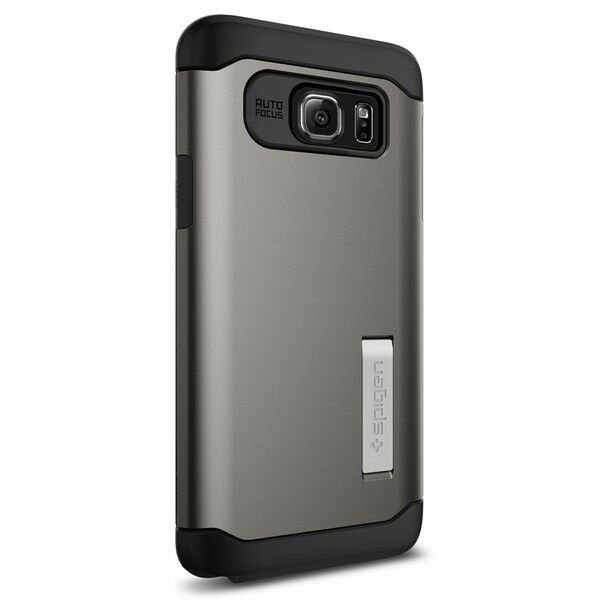 Захисна накладка SGP Slim Armor для Samsung Galaxy Note 5 (N920) - Gray: фото 2 з 10