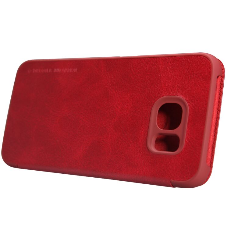 Чехол NILLKIN Qin Series для Samsung Galaxy S6 (G920) - Red: фото 4 из 15