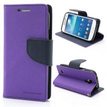 Чехол Mercury Cross Series для Samsung Galaxy S4 mini (i9190) - Purple: фото 1 из 12