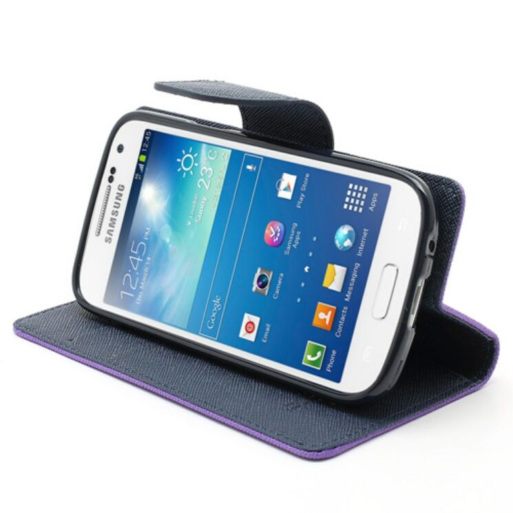 Чехол Mercury Cross Series для Samsung Galaxy S4 mini (i9190) - Purple: фото 4 из 12