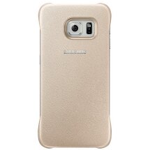 Защитная накладка Protective Cover для Samsung S6 EDGE (G925) EF-YG925BBEGRU - Gold: фото 1 из 6