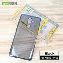 Силиконовый (TPU) чехол MOFI Thin Guard для Nokia 7 Plus - Grey: фото 1 из 6