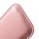 Чохол-карман Deexe Handy Pouch M для смартфонів з діагоналлю екрану до 5.2 дюймів - Pink (U-0081P). Фото 5 з 7