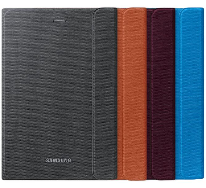 Чехол Book Cover Textile для Samsung Galaxy Tab A 8.0 (T350/351) EF-BT350BSEGRU - Black: фото 6 из 10