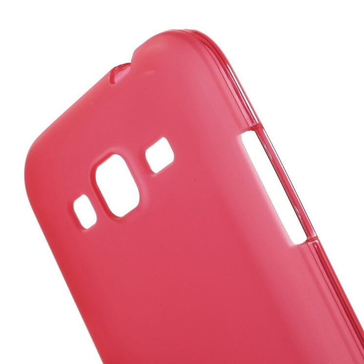 Силиконовая накладка Deexe Soft Case для Samsung Galaxy Core Prime (G360/361) - Red: фото 5 из 6