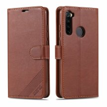 Чохол AZNS Wallet Case для Xiaomi Redmi Note 8T - Brown: фото 1 з 10