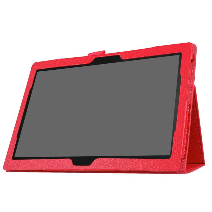 Чохол UniCase Book Type для Lenovo Tab 4 10 (TB-X304) / Tab 4 10 Plus (TB-X704) - Red: фото 7 з 8