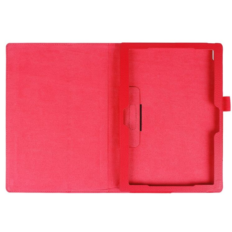 Чохол UniCase Book Type для Lenovo Tab 4 10 (TB-X304) / Tab 4 10 Plus (TB-X704) - Red: фото 5 з 8