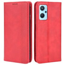 Чохол Deexe Retro Style для Realme 9i / Oppo A76 / Oppo A96 - Red: фото 1 з 9